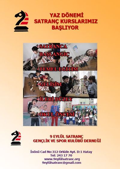 Yaz Dönemi Satranç Kurslarımız Başlıyor