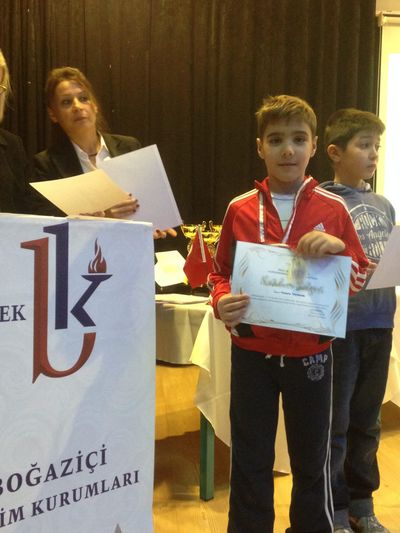Boğaziçi Koleji Turnuvasında Poyraz Özvardar Beşinci Oldu
