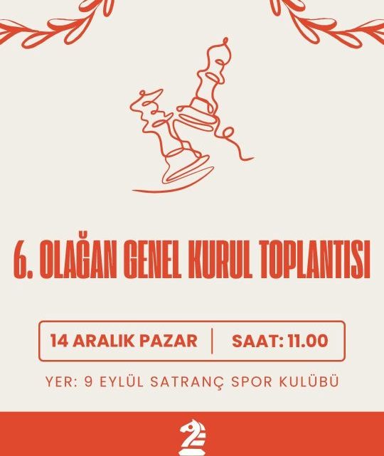 6. Olağan Genel Kurulu Duyurusu